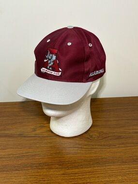 VTG Alabama Crimson Tide Competitor Snapback Cap Hat Adjustable Vintage